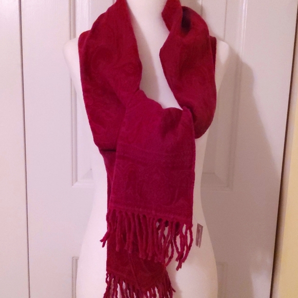 Banana Republic Accessories Banana Republic Scarf Red Poshmark